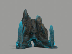 Rock Gate 3D Model