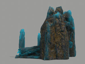 Rock Gate 3D Model