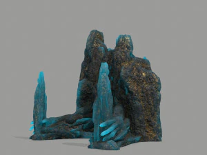 Rock Gate 3D Model