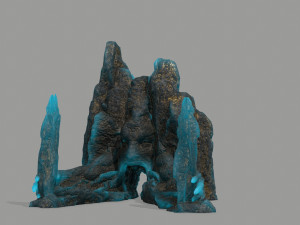 Rock Gate 3D-Modell