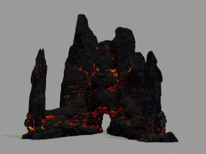 Rock Gate 3D मॉडल