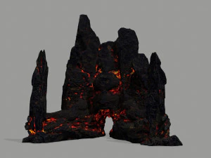 ロックゲート 3Dモデル