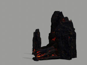ロックゲート 3Dモデル
