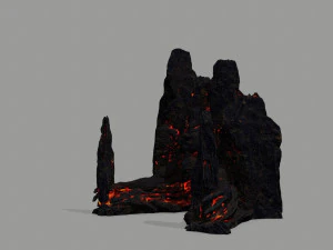 ロックゲート 3Dモデル