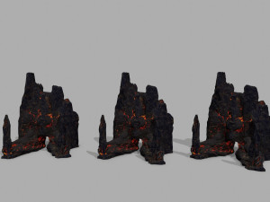 Rock Gate 3D मॉडल