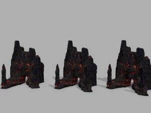 ロックゲート 3Dモデル