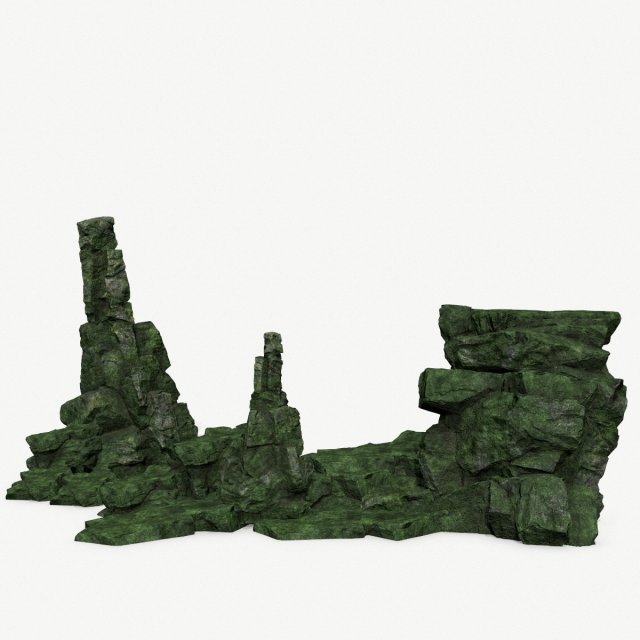 Rocks Model 3D .c4d .max .obj .3ds .fbx .stl .blend 