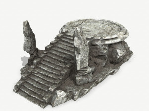 Temple 3D Model