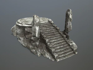 Temple 3D Model