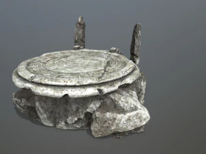 Temple 3D Model