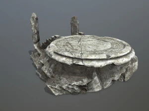 Temple 3D Model