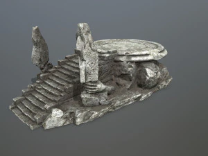 Temple 3D Model