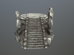 Temple 3D Model