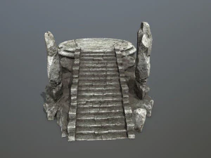 Temple 3D Model