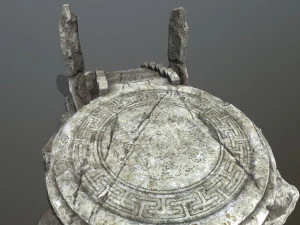 Temple 3D Model