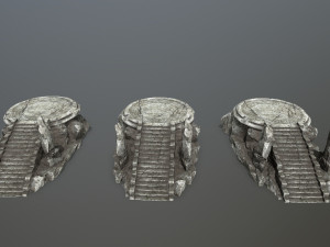 Temple 3D Model