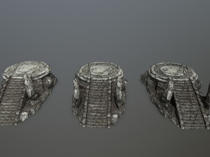 Temple 3D Model