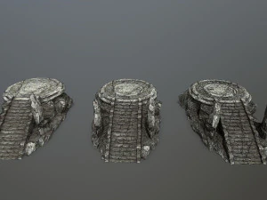 Temple 3D Model