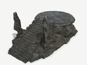 Temple 3D-Modell