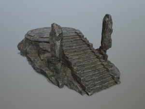 Temple 3D Model
