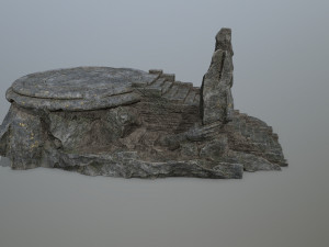 Temple 3D Model