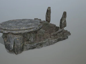 Temple 3D Model