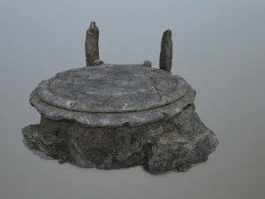 Temple 3D Model