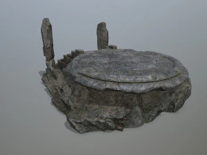 Temple 3D Model