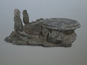 Temple 3D Model