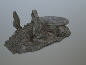 Temple 3D Model