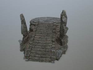 Temple 3D Model