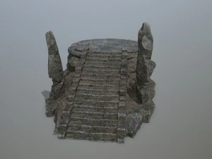 Temple 3D Model