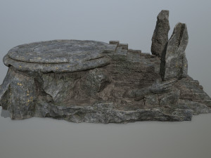 Temple 3D Model