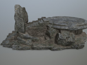 Temple 3D Model