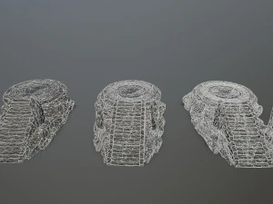 Temple 3D Model