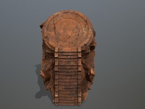 Temple Model 3D