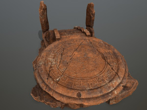 Temple Model 3D