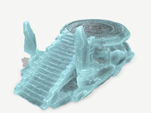 Ice temple Modelo 3D
