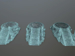 Tempio del ghiaccio Modello 3D