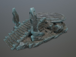 Ice temple 3Dモデル
