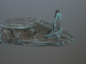 Ice temple 3Dモデル