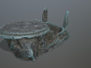 Ice temple 3Dモデル