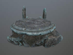 Ice temple 3Dモデル
