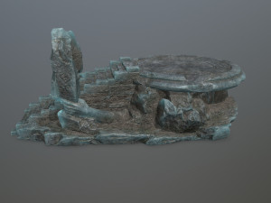 Ice temple 3Dモデル