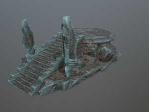 Ice temple 3Dモデル