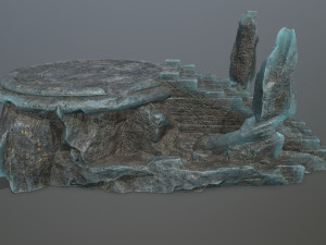 Ice temple 3Dモデル