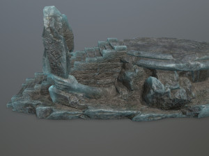 Ice temple 3Dモデル