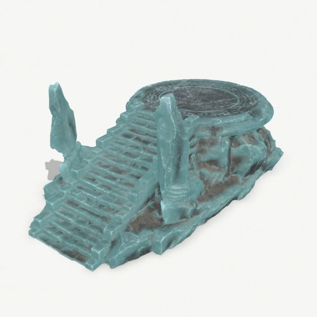 Tempio del ghiaccio Modello 3D .c4d .max .obj .3ds .fbx .stl .blend 