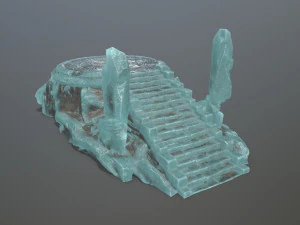 Tempio del ghiaccio Modello 3D