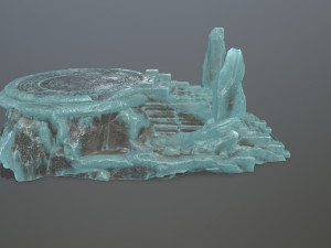 Ice temple Modelo 3D